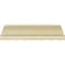 Ekena Millwork 3 1/4"H x 3 1/4"P x 4 1/2"F x 94 1/2"L Salem Traditional Smooth Crown Moulding MLD03X03X04SA - alternate 2